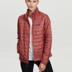Patagonia Nano Puff Jacket S in Rosehip rose pink women's